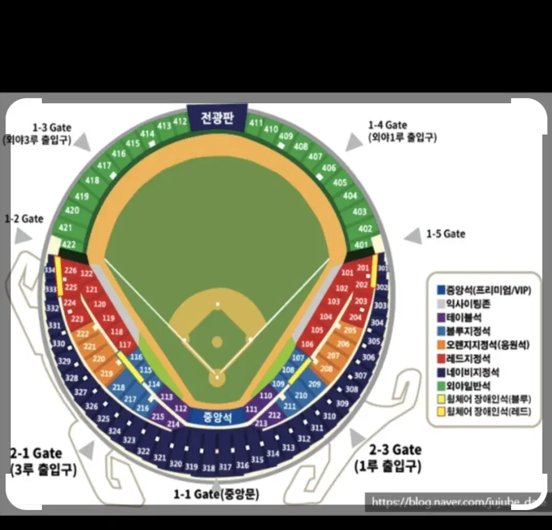 잠실 9월14일 니퍼트 은퇴경기 3루 외야 통로석